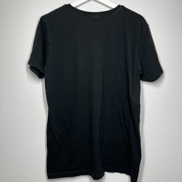 RuPaul Blonde Portrait Graphic Drag Race Tee Cotton T Shirt Black - Picture 2 of 3